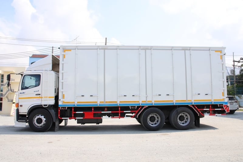 สิบล้อตู้สิบบาน HINO FL8J 260 แรงม้า ปี 2561 (2716) สิบล้อตู้สิบบาน HINO FL8J 260 แรงม้า ปี 2561 (2716)