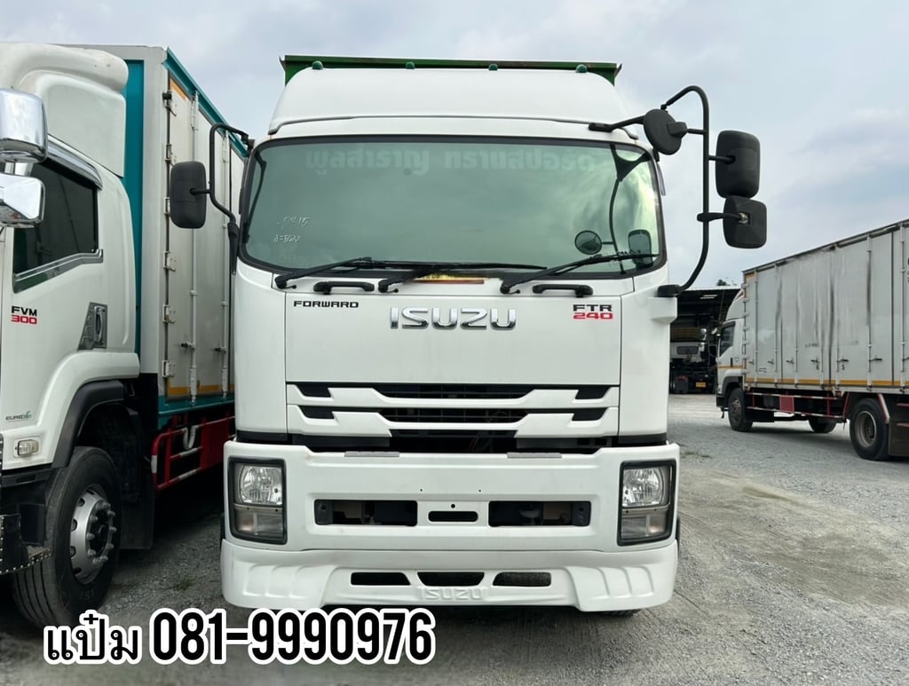 🚚สิบล้อตู้สิบบาน ปี 2562 ISUZU  FTR  240 แรงม้า Sาคา  1,270,000.-(8315)