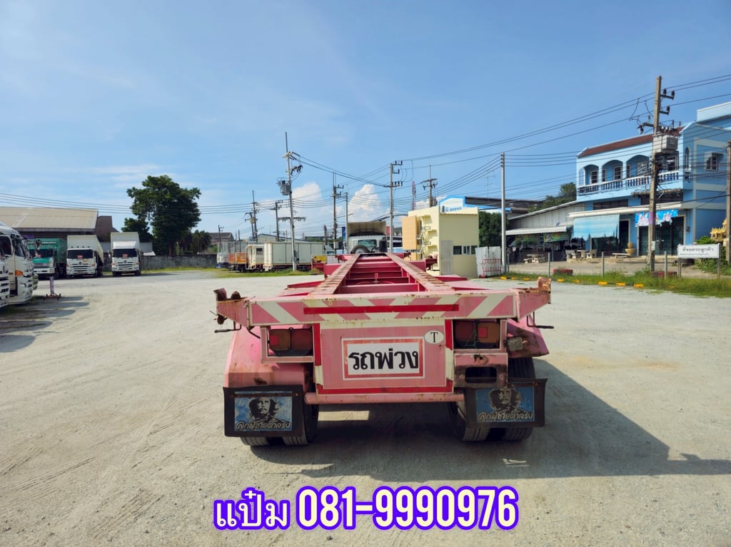 🚚หางก้างสามเพลา  ปี 2556 อู่สามมิตร  Sาคา 370,000.-(1586)