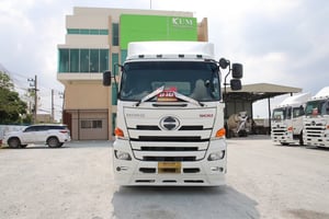 สิบล้อหัวลาก 🚛 HINO FM1A แรงจัดเต็ม 344 แรงม้า 📅 ปี 2564 วิ่งงานได้ยาวๆ (9739)