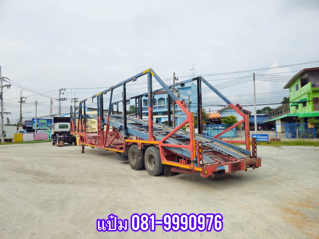 🚚หางขนรถยนต์  ปี 2554 บรรทุกๆได้ครั้งละ 7 คัน ราคา 200,000.-(2404)