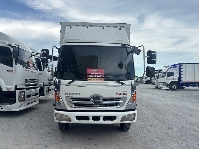 หกล้อตู้ทึบ HINO FC9J 175 แรงม้า ปี 2556 (8338) หกล้อตู้ทึบ HINO FC9J 175 แรงม้า ปี 2556 (8338)