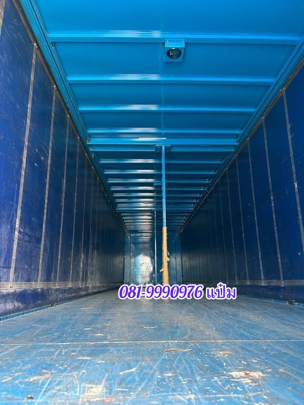 หางตู้ผ้าใบ สามเพลา อู่พนัส  ปี 2566 (1750) ยาว 13.45 กว้าง 2.5 สูง 2.4