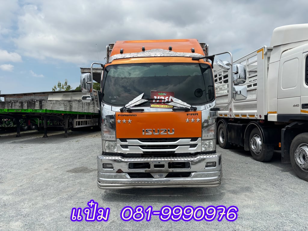 🚚หกล้อคอก ปี 2563 ISUZU  FRR  210  แรงม้า ราคา  1,050,000.-(3563)