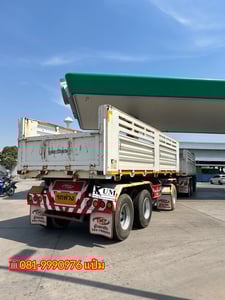 สิบล้อดั้มพ์พ่วงแม่ลูก HINO FM1A  344 แรงม้า ปี 2565 (9828) บรรทุก 31 ตัน ไมล์เพียง 164,XXX km. 