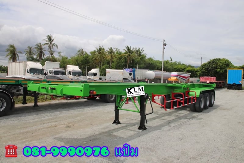 🚚หางก้าง  ปี 2562 สามเพลา   อู่ LCH Sาคา  400,000.-( 6296)