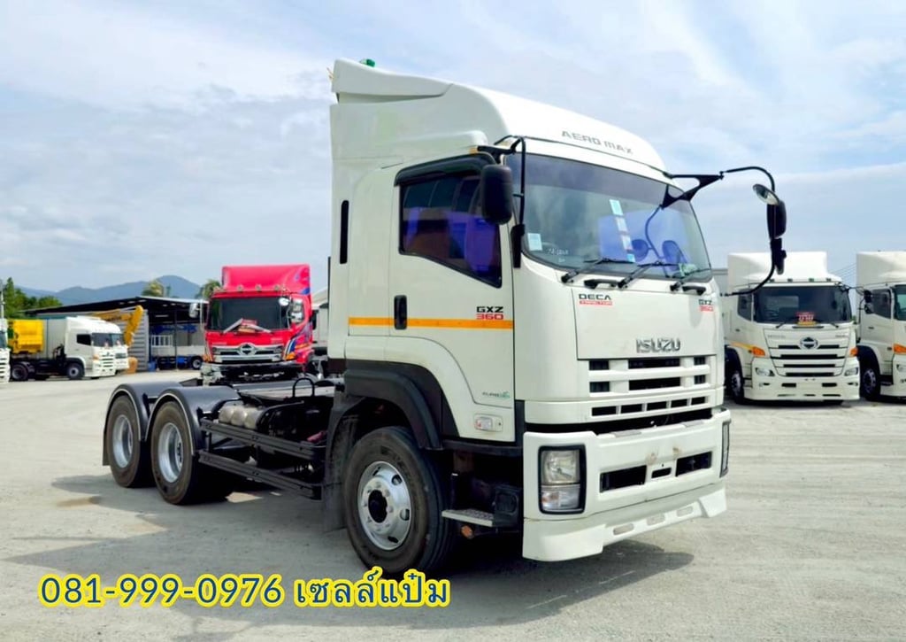 🚚สิบล้อหัวลาก ปี 2555 ISUZU GXZ 360 แรงม้า ราคา 1,170,000.-(6863) 🚚สิบล้อหัวลาก ปี 2555 ISUZU GXZ 360 แรงม้า ราคา 1,170,000.-(6863)