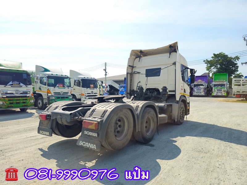 🔥 SCANIA P360 แรงม้า เพลาเดียวยกล้อ  ลากหนักได้ ประหยัดกว่า ปี 2019 (1372)