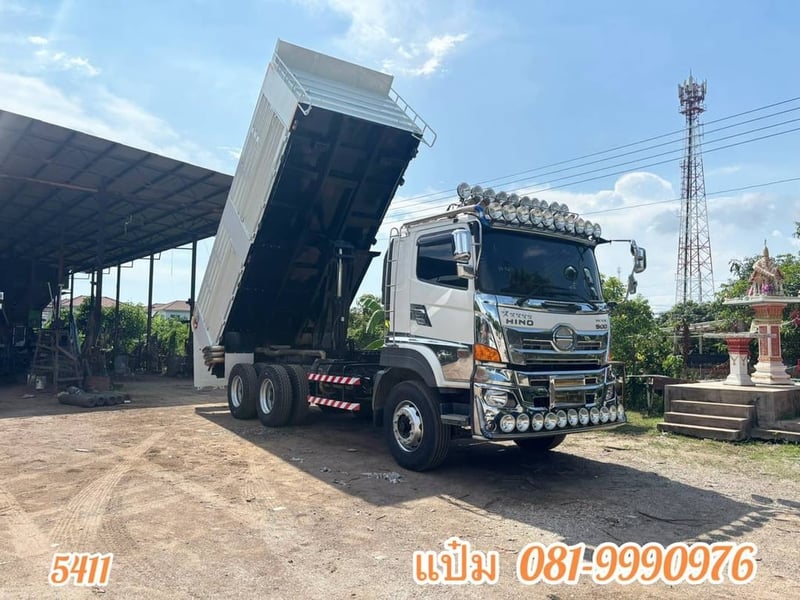 🔥 ดั้มพ์สวย พร้อมลุยงาน 🔥 🚛 สิบล้อดั้มพ์ HINO FM1A ✅ 344 แรงม้า ปี 2566 (5411)