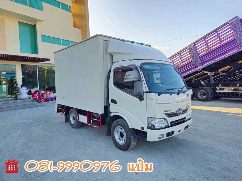 🚛สี่ล้อตู้จัมโบ้  ปี 2565 HINO  XZU  136 เเรงม้า Sาคา  720,000.-(6121)
