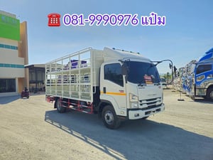 🚛หกล้อคอก  ปี 2564 ISUZU  FRR  190 เเรงม้า Sาคา  960,000.-(4513)