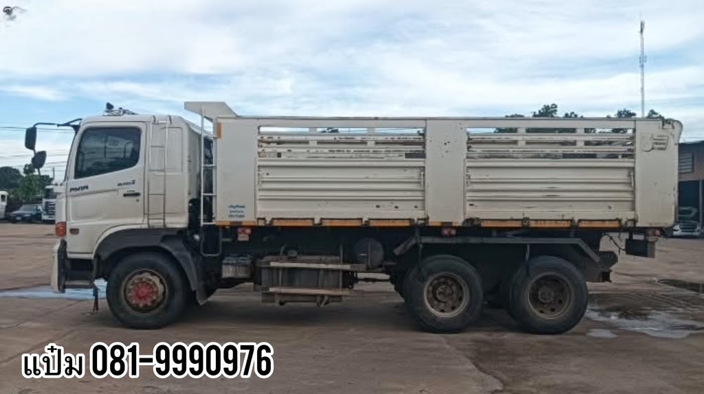 🚚สิบล้อดั้มพ์  ปี 2564 HINO  FM1A  344 แรง Vายตัด  1,490,000.-(0913)