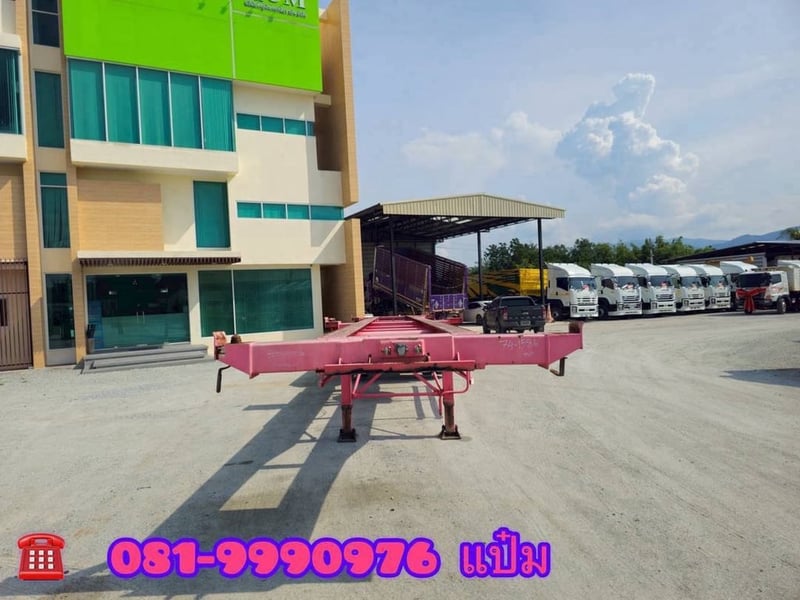 🚚หางก้าง  ปี 2556 สามเพลา   อู่ สามมิตร Sาคา  350,000.-(1586)