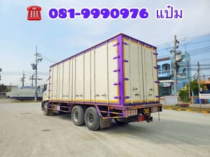 HINO FL8J 260แรงม้า รถบรรทุก 10ล้อ ตู้แห้ง ปี2017 เลขไมล์ 880,000 กม.