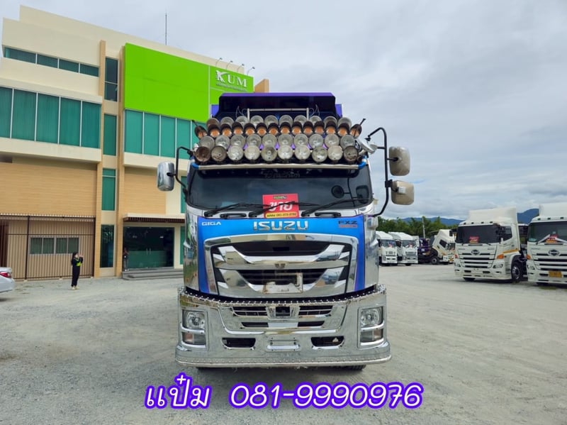 🚌สิบล้อดั้มพ์พ่วงเเม่ลูก ปี 2565 ISUZU  FXZ  360  แรงม้า ราคา  2,190,000.-(2868)(2869)