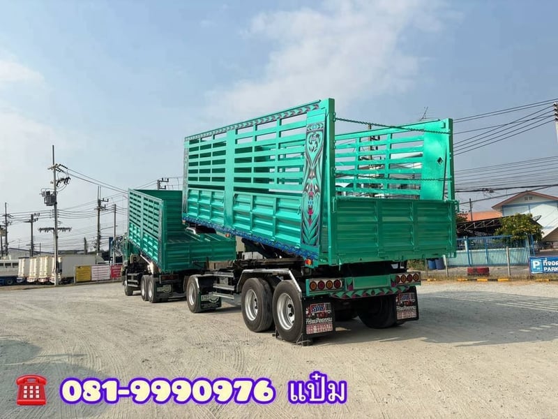 ☎️สิบล้อดั้มพ์ พ่วงเเม่ลูก ปี 66 ISUZU FXZ  360 แรงม้า Sาคา  3,330,000.-(4795)(4796)