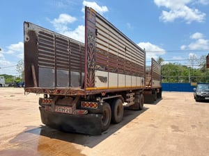 สิบล้อดั้มพ่วงแม่ลูก ISUZU FXZ 360 ปี 2565 (1903)(1904)