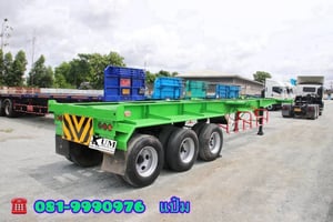 🚚หางก้าง  ปี 2562 สามเพลา   อู่ LCH Sาคา  400,000.-( 6296)