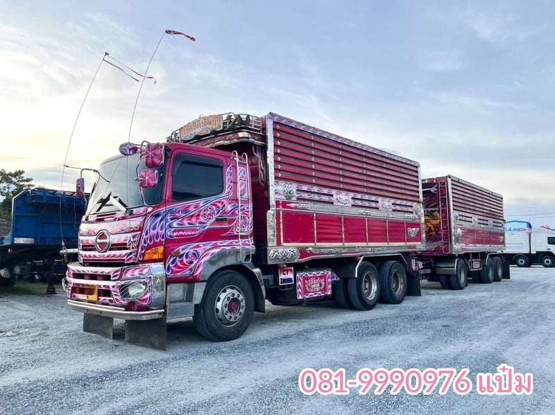สิบล้อดั้มพ์พ่วงเเม่ลูก ปี 2559 HINO FM1A  344 เเรงม้า Sาคา 1,750,000.-(0530)(0531)