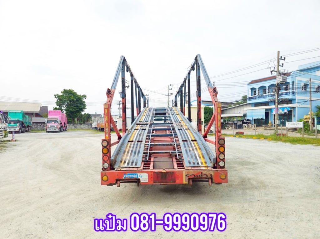🚚หางขนรถยนต์  ปี 2554 บรรทุกๆได้ครั้งละ 7 คัน ราคา 200,000.-(2404)