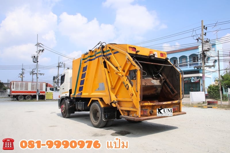 🚚หกล้อบรรทุกขยะ ปี 2566 HINO  FG8J 240 แรงม้า Sาคา  1,820,000.-(4039)