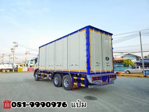 สิบล้อตู้สิบบาน ปี 2561 ISUZU  FVM 240 เเรงม้า  Sาคา  1,850,000.-(1517)