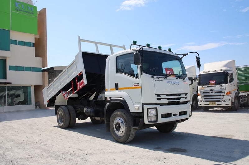 #Vาย หกล้อดั้มพ์  ISUZU FTR 240 แรง ปี 2566  Sาคา 1,560,000.-(3266)