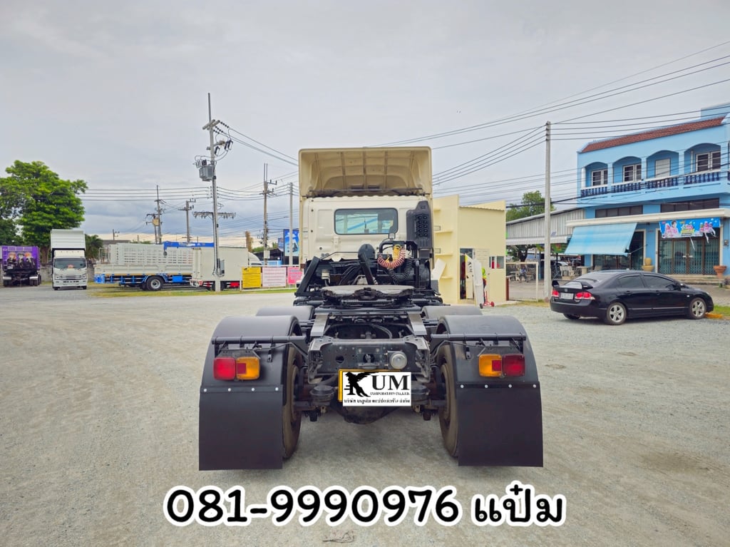 (6802)HINO FM1A 344แรงม้า รถบรรทุก หัวลาก 10ล้อ หัวลาก เฉพาะหัว ปี2020 เลขไมล์ 290,000 กม.