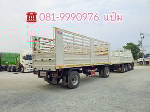 🚚สิบสองล้อคอก เเม่ปี 56 ลูกปี 65 VOLVO  FM  440 เเรงม้า Sาคา  1,070,000.-(2894)(6467)