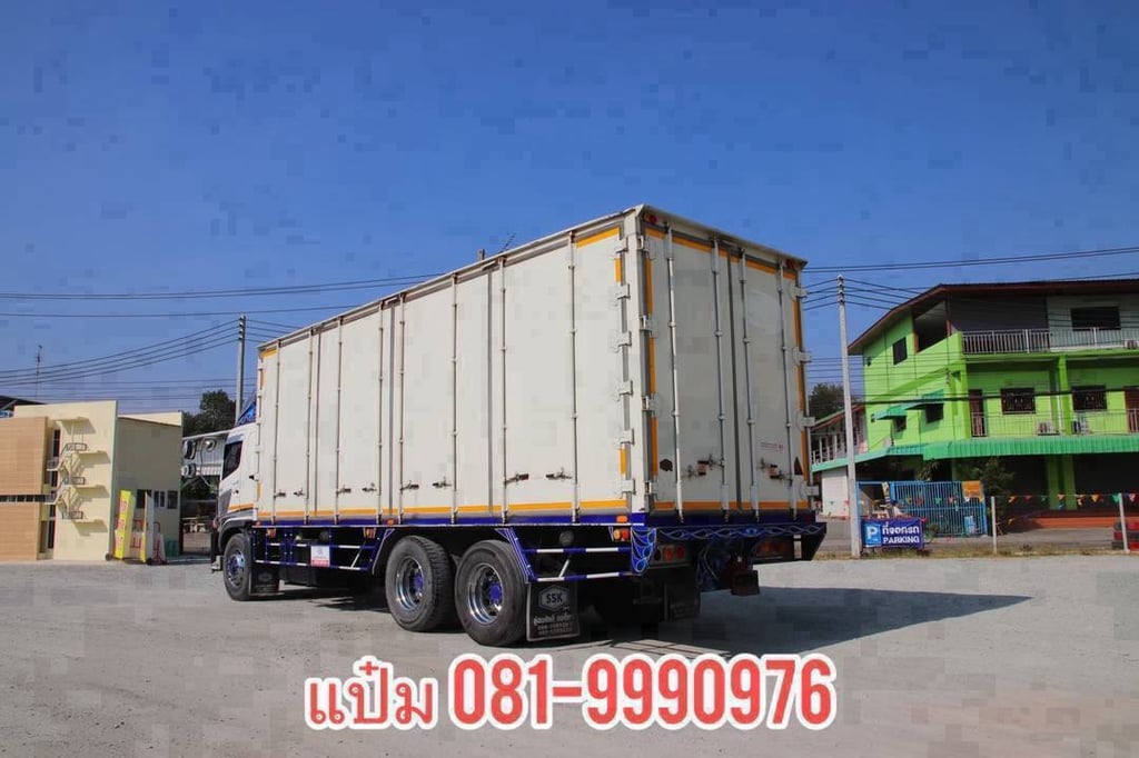 🚚 สิบล้อตู้สิบบาน ปี 2564 HINO VICTOR  260 แรงม้า ราคา 1,970,000.-(6127)