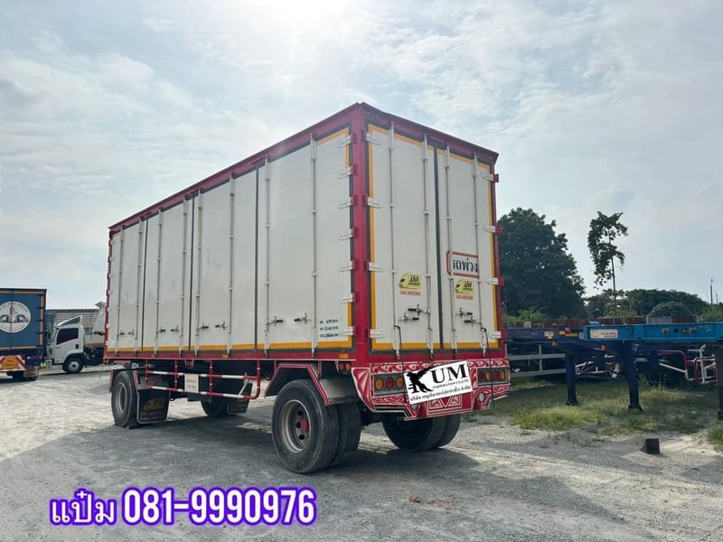 🚚หางตู้สิบบาน ปี 2565 อู่ ปิติ สองเพลา ราคา 620,000.-(3634) 🚚หางตู้สิบบาน ปี 2565 อู่ ปิติ สองเพลา ราคา 620,000.-(3634)