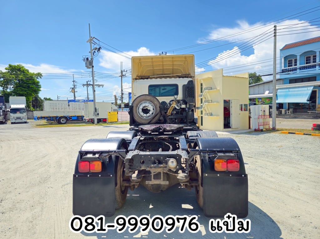 (2297)HINO FM1A 344แรงม้า รถบรรทุก หัวลาก 10ล้อ หัวลาก เฉพาะหัว ปี2017
