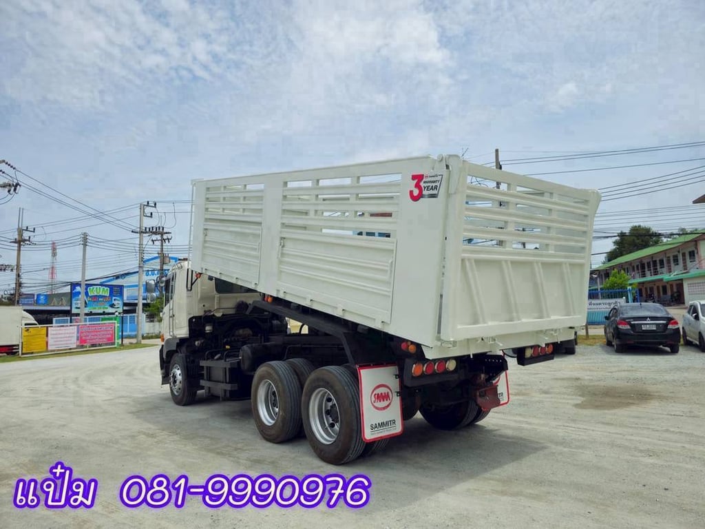 🚚 สิบล้อดั้มพ์  ปี 2566 HINO FM1A 344  เเรงม้า ราคา  2,350,000.-(1506)