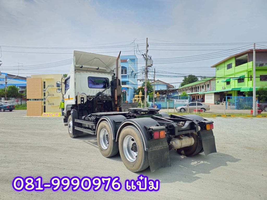 สิบล้อหัวลาก ISUZU  GXZ 360 แรงม้า  ปี 2555 ราคา 1,310,000.-(6863) มีคันเดียว