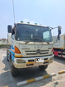 📌 Vายด่วน หาเงินเที่ยวสงกรานต์  สิบล้อโม่ปูน ปี 2555  Hino fm1a 330 เเรง  🔥 990,000.-(0741)(0742)