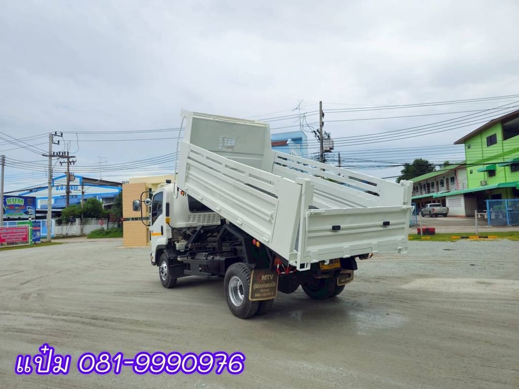 🚚หกล้อดั้มพ์  ปี 2565 ISUZU FRR  210 แรงม้า Sาคา  990,000.-(1030)