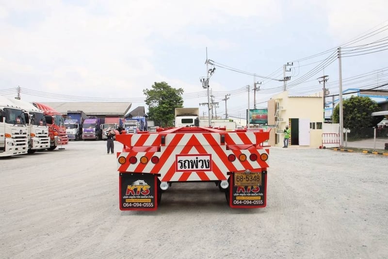 ✅พร้อมปล่อย  หางก้าง สามเพลา อู่สามมิตร ปี 2560 Sาคา 400,000.-(5348)