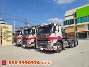 หัวลากVolvo 440 แรงม้า ปี 61  เพลาเดียวถุงลมยกล้อ 