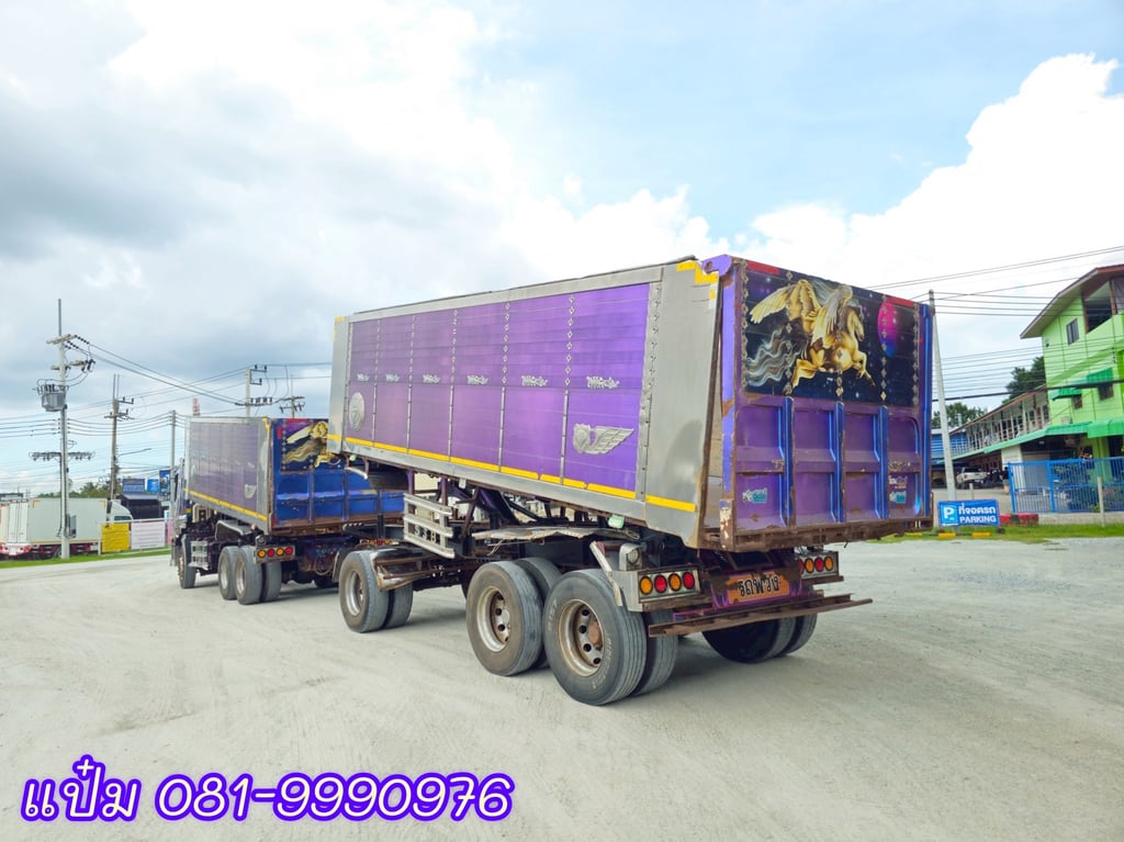 สิบล้อดั้มพ์พ่วงเเม่ลูก ปี 2565 ISUZU FXZ 360 แรงม้า ราคา 2,320,000.-(2868)(2869) สิบล้อดั้มพ์พ่วงเเม่ลูก ปี 2565 ISUZU FXZ 360 แรงม้า ราคา 2,320,000.-(2868)(2869)