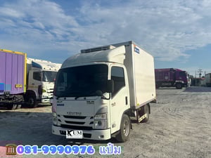 🚛สี่ล้อตู้เย็น ปี 2566 ISUZU NLR 130 เเรง Sาคา 790,000.-