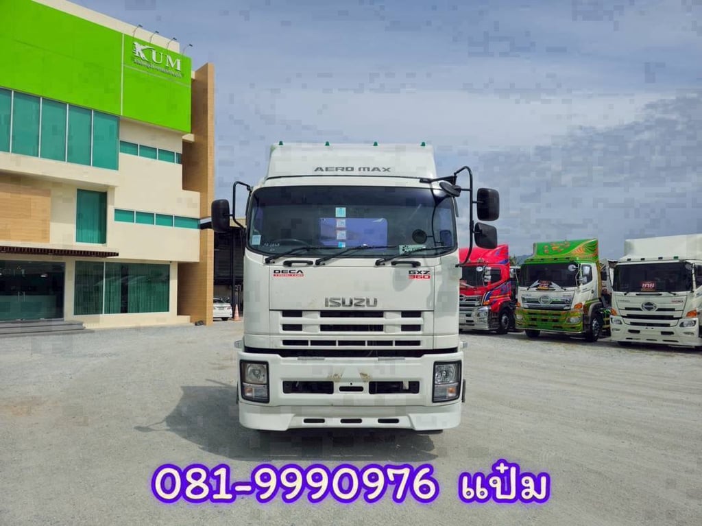 🚚สิบล้อหัวลาก  ปี 2555 ISUZU  GXZ 360 แรงม้า   ราคา 1,310,000.-(6863) 