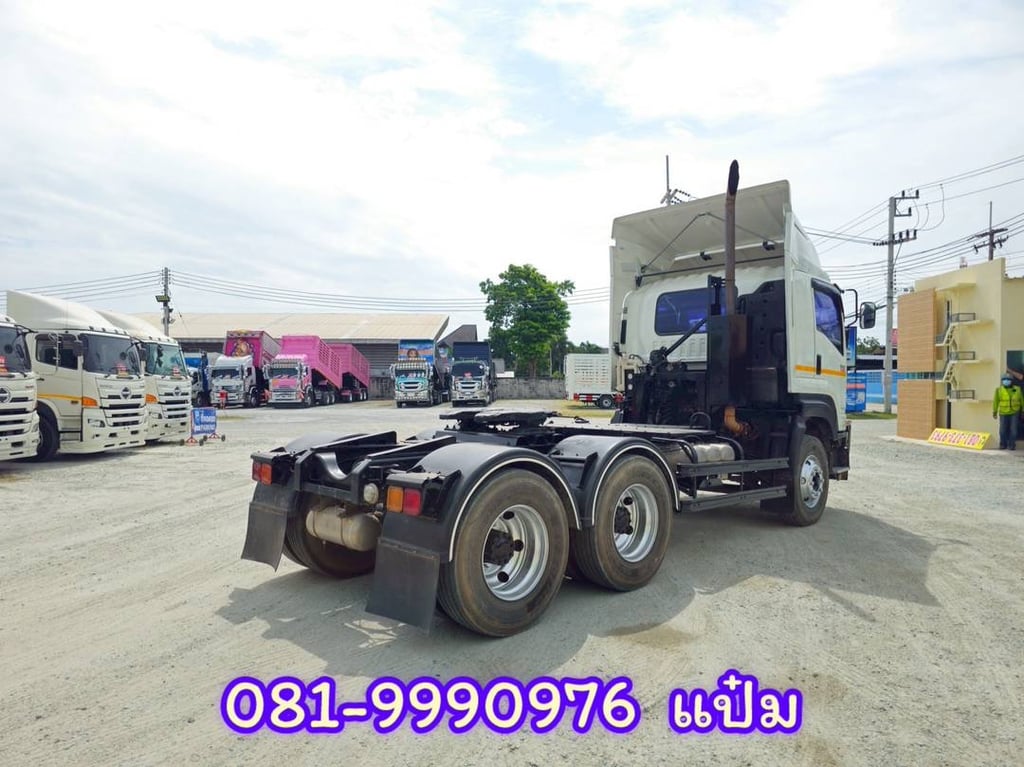 สิบล้อหัวลาก ISUZU GXZ 360 แรงม้า ปี 2555 ราคา 1,310,000.-(6863) สิบล้อหัวลาก ISUZU GXZ 360 แรงม้า ปี 2555 ราคา 1,310,000.-(6863)