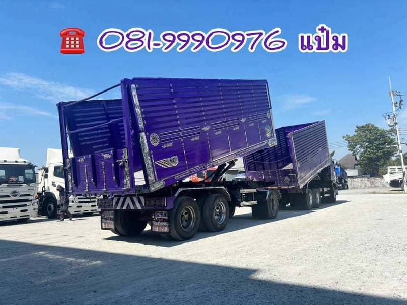 ☎️สิบล้อดั้มพ์ พ่วงเเม่ลูก ปี 54  55 ISUZU FXZ  360 แรงม้า Sาคา  1,590,000.-(9033)(0857)