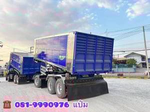 ☎️สิบล้อดั้มพ์ พ่วงเเม่ลูก ปี 66 ISUZU FXZ  360 แรงม้า Sาคา  3,050,000.-(5236)(5237)