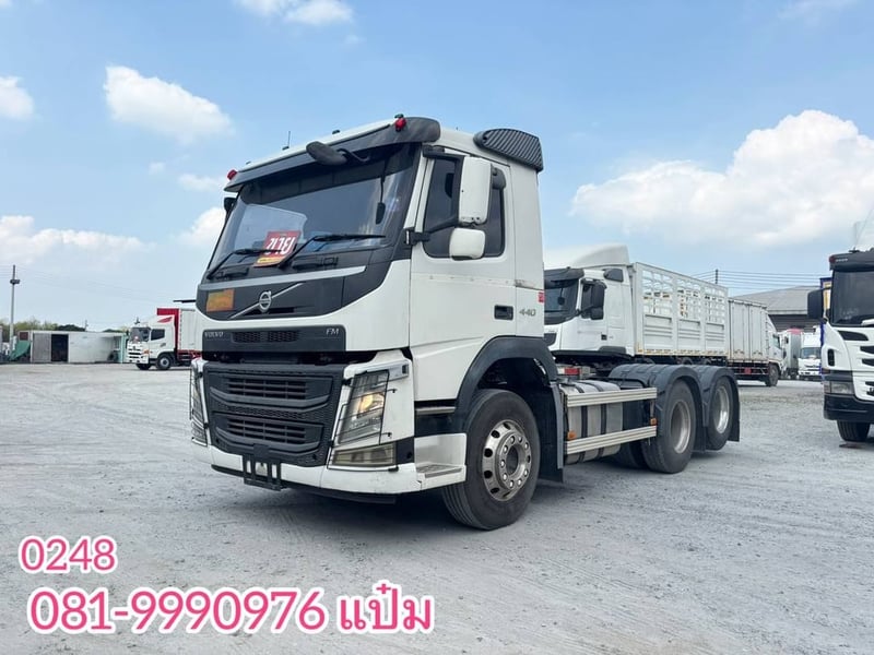 🚛สิบล้อหัวลาก ปี 2560 VOLVO FM 440 เเรง Sาคา 1,000,000.-(0248)