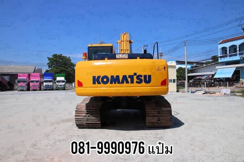 🚚รถเเบ็คโฮล  KOMATSU  PC200-7  ปี 2548 (4599) ราคา 790,000.-