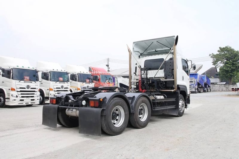 🔥 สิบล้อหัวลาก 360 แรงอย่างเดียวไม่พอ  เท่ห์ด้วย เอาใจสายโหด วัยรุ่น 360  เอาไปยางใหม่ 10 เส้น  ไมล์ 240,000 🌟พิเศษ 2,590,000.-(9050) ปี 66 MT แล้ว