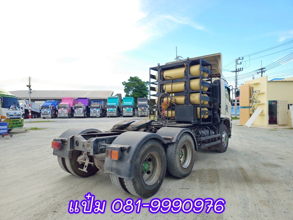 🚚สิบล้อหัวลากก๊าซ  ปี 2557 HINO  360 เเรง  CNG โรงงาน ราคา  630,000.-(6646)