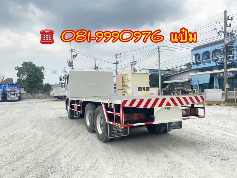 👉สิบล้อพื้นเรียบ HINO FL8J  260 แรงม้า ปี 2560 (1784)