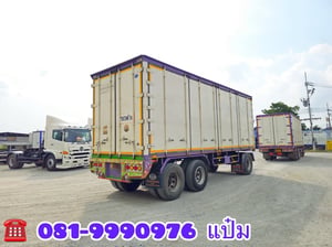  🚚หางตู้สิบบาน ปี 2563 อู่เซฟดีล  สามเพลา Sาคา  490,000.-(4972)
